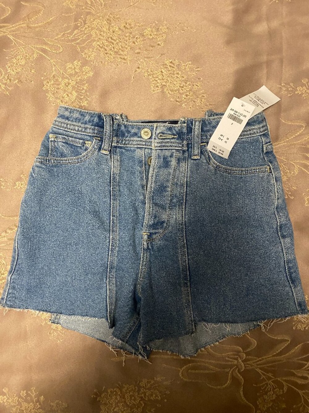 mini denim shorts